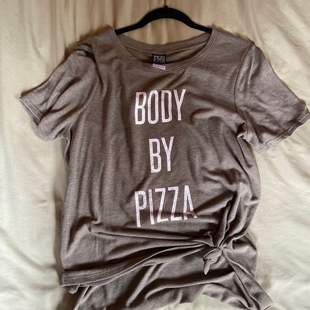 Modern Lux Oversized Pizza Tshirt